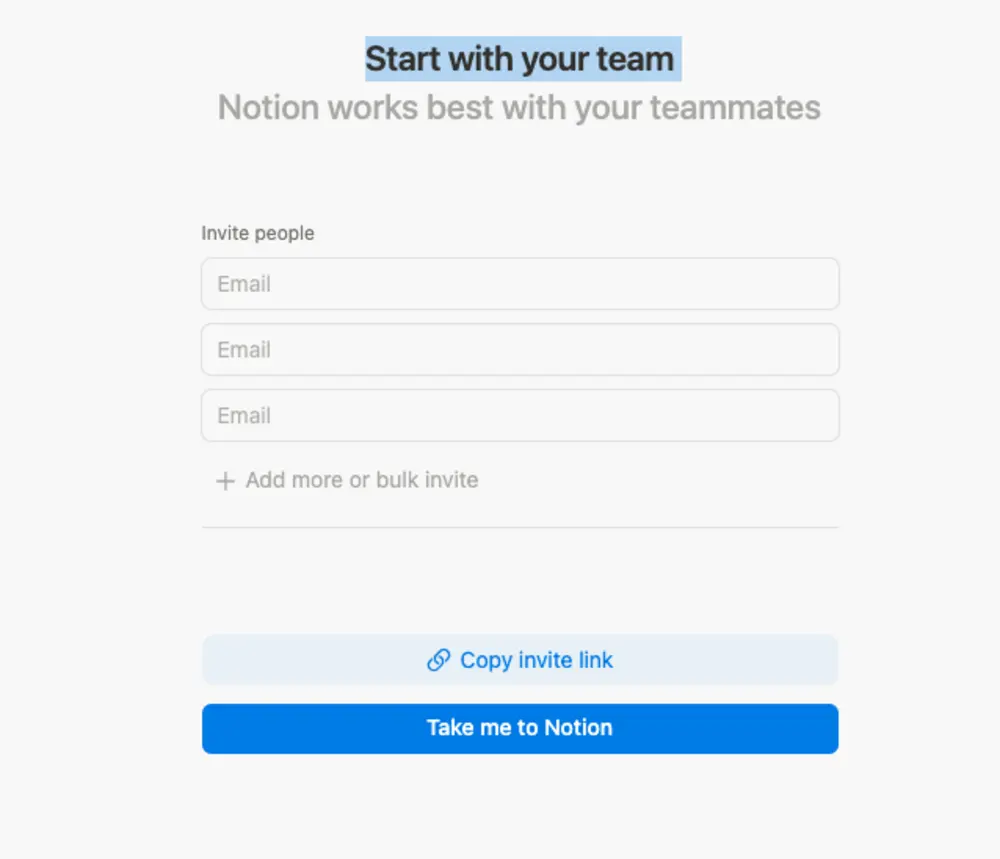 Thêm email của các thành viên để chia sẻ tài liệu trong Workspace