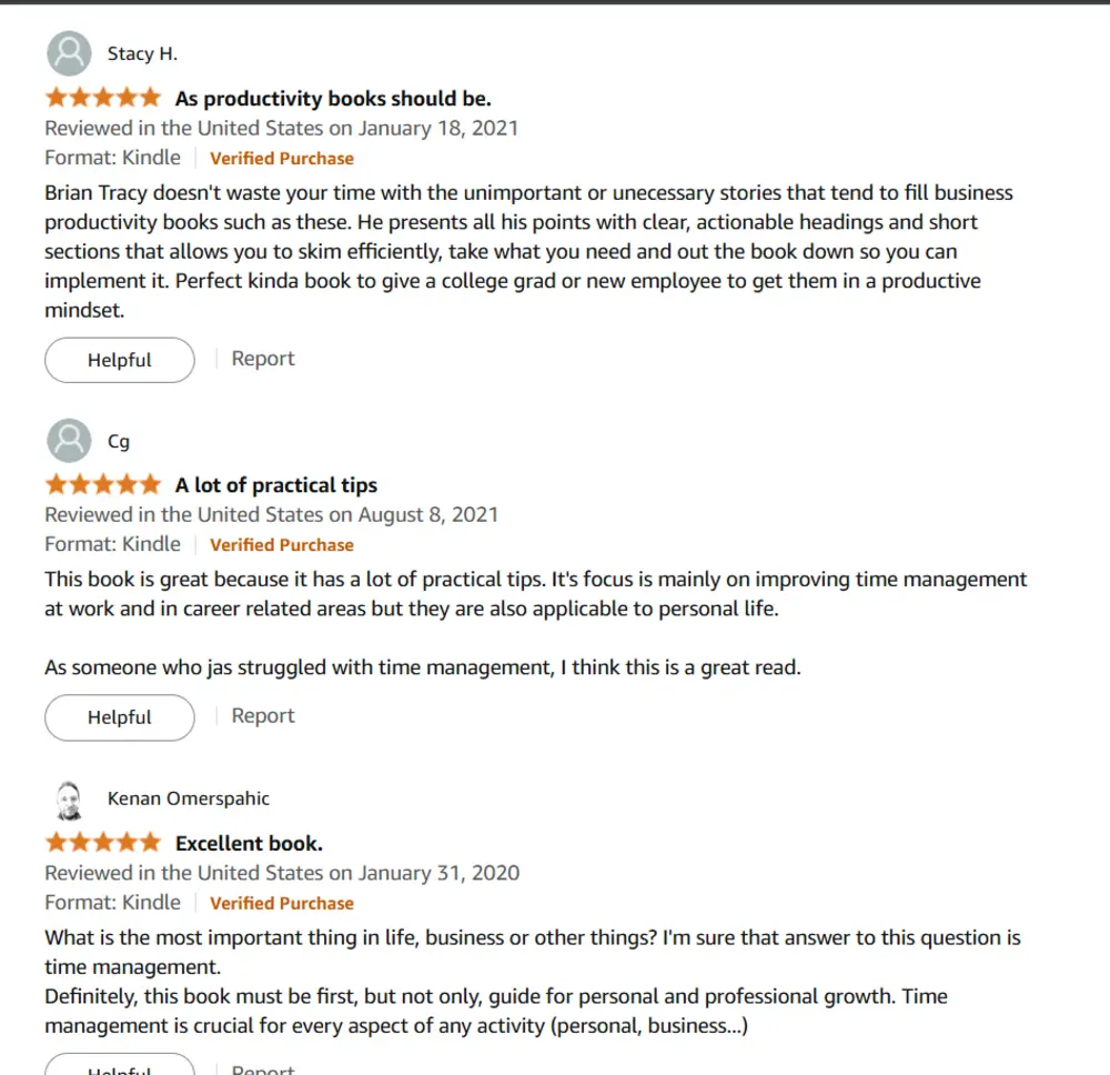 Thuật quản lý thời gian review