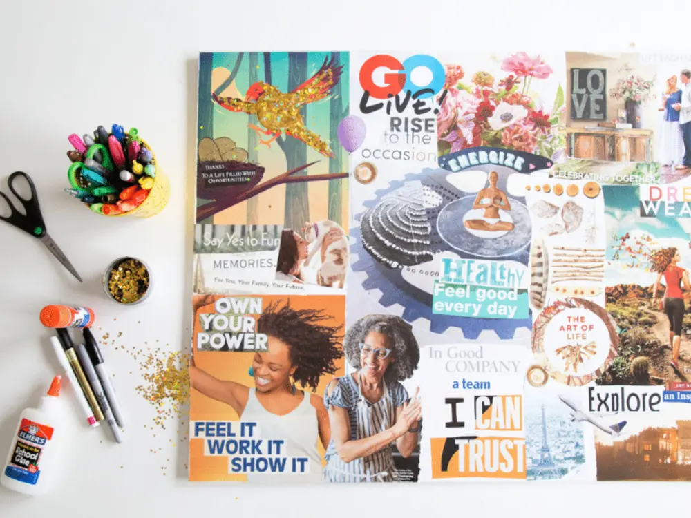 Vision board - Tầm nhìn và định hướng tương lai